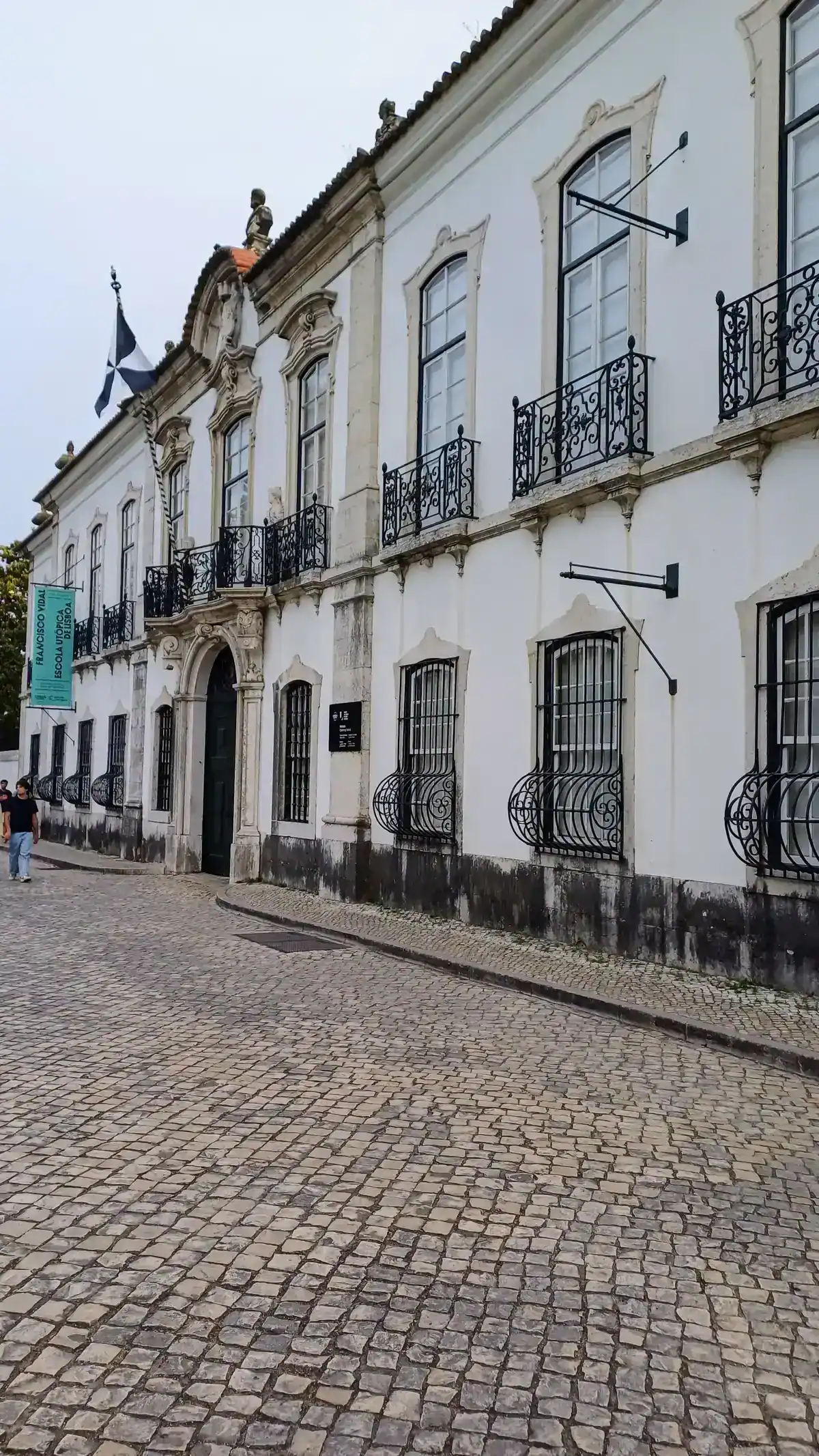 The street front of the Museu de Lisboa, Palácio Pimenta, one of the museums in Lisbon