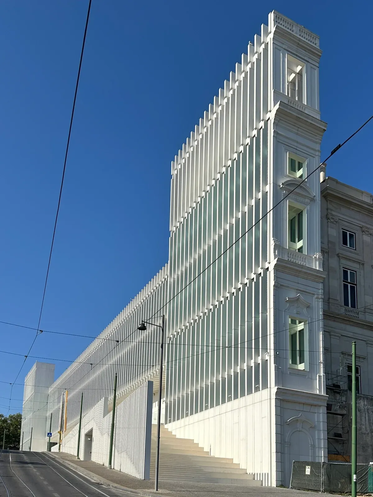 The Royal Treasure Museum building beside Ajuda Palace, one of the museums in Lisbon